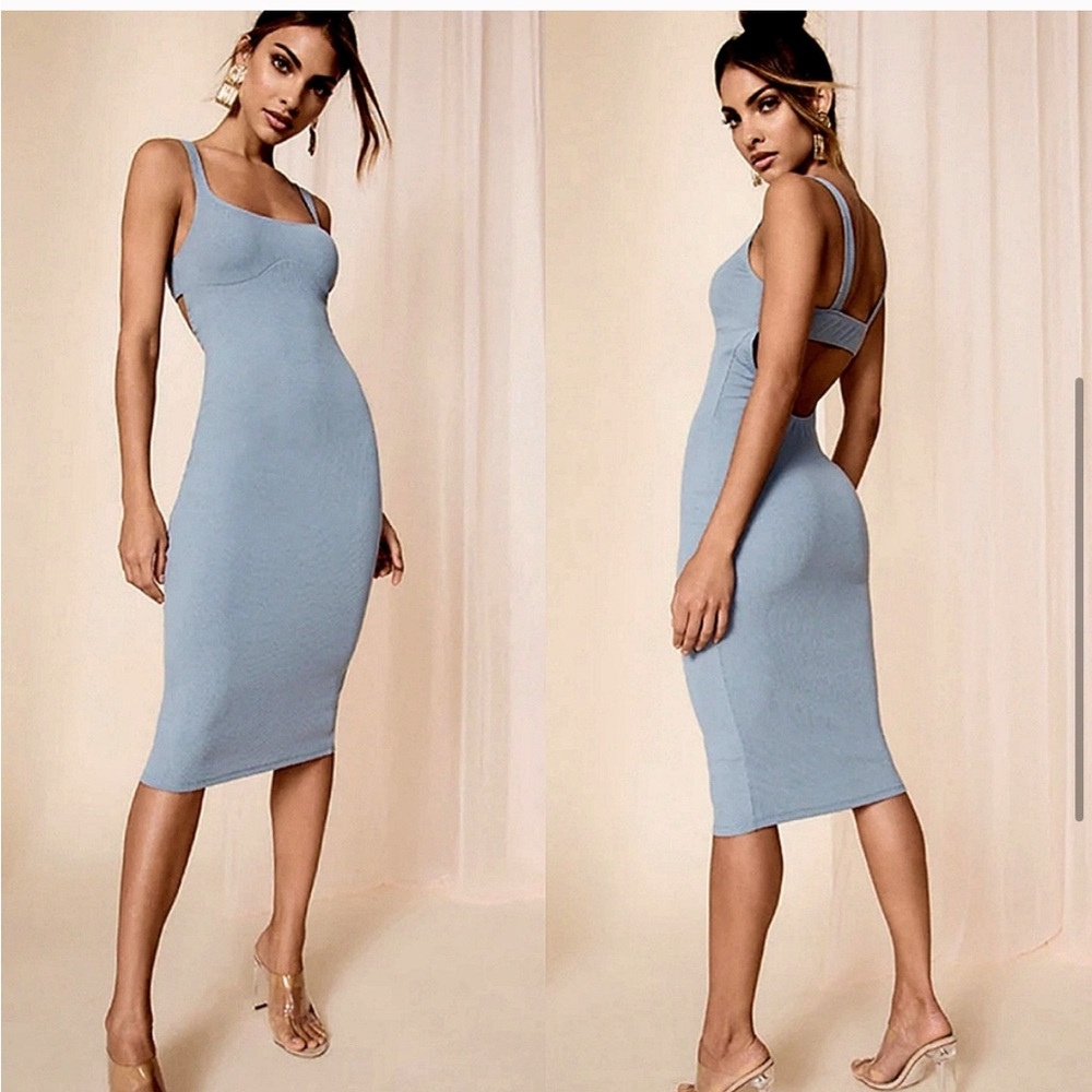 Superdown Taylor Open-back Dress